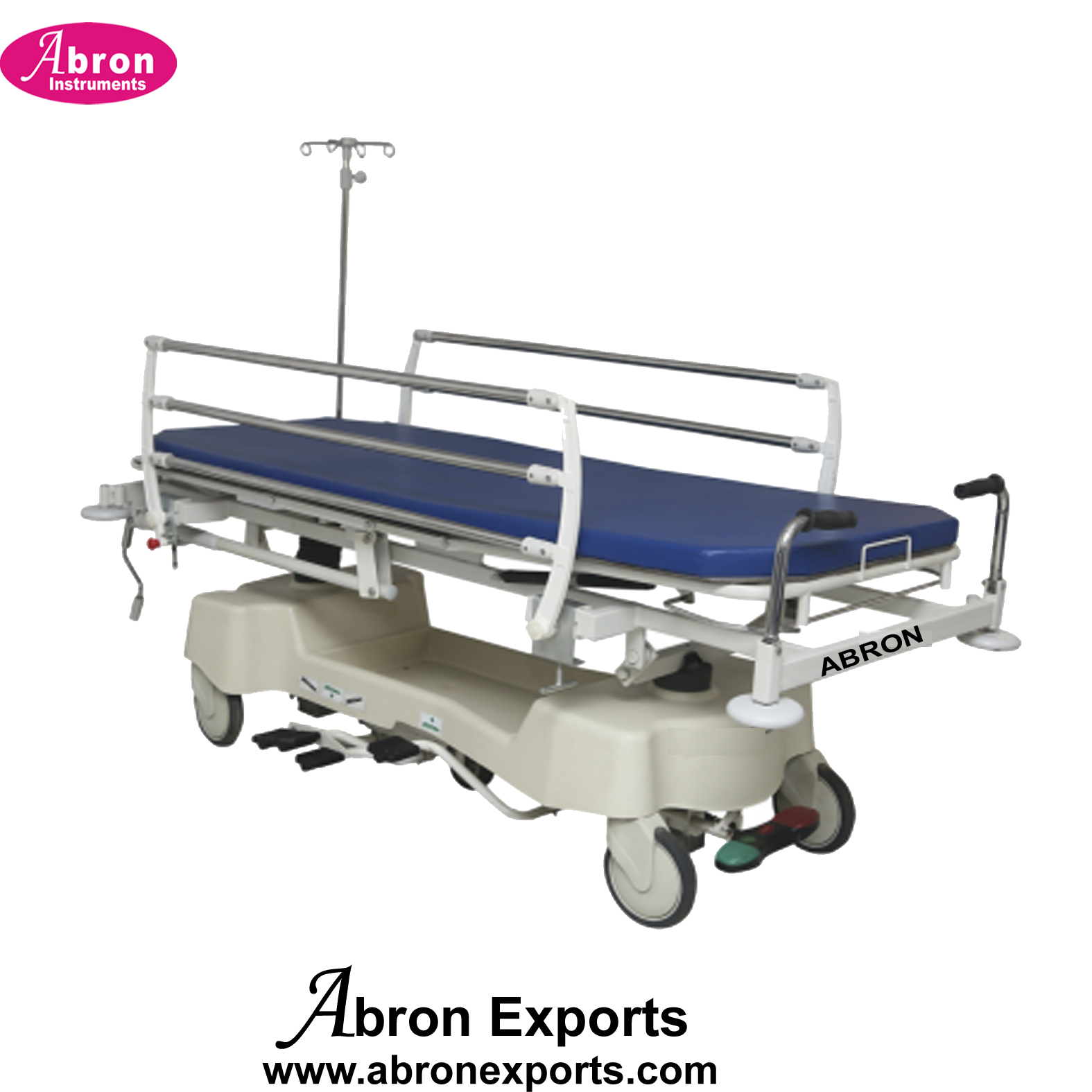 Patient Trolley Stretcher trolley with mattress Stretcher Trolley Hydraulic Abron ABM-2261-ST8 
